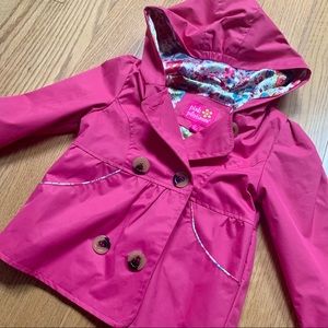 Pink Platinum Raincoat